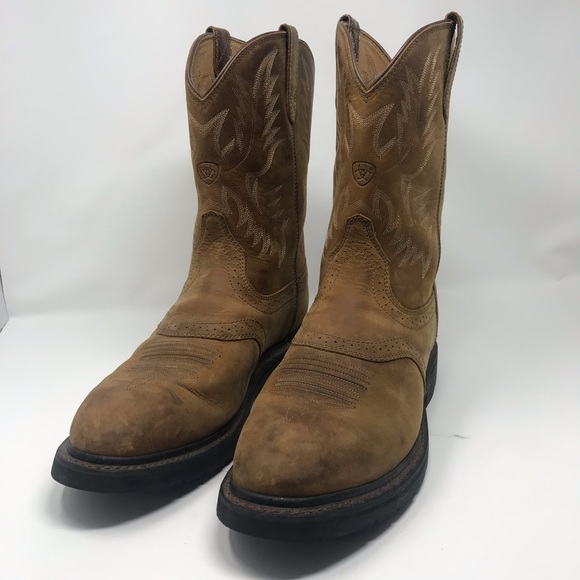 ariat sierra saddle work boots